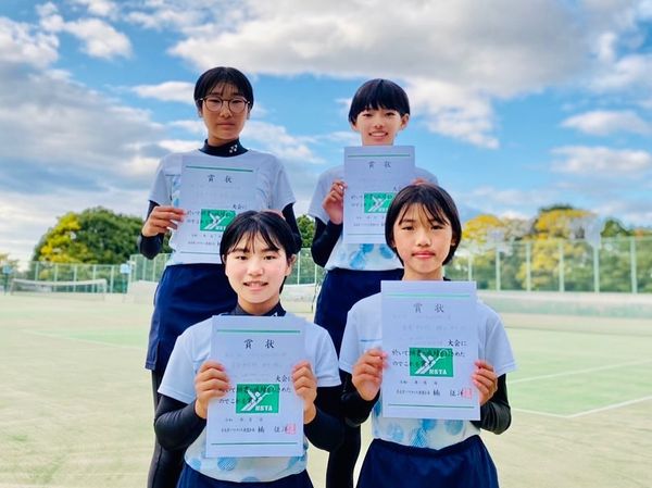 ソフトテニス部 中学 近畿ソフトテニス選抜インドア大会奈良県