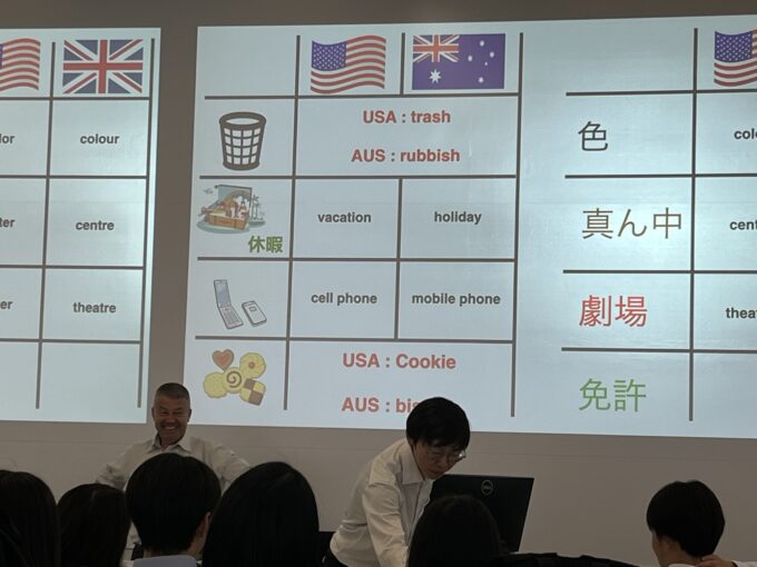 イングリッシュキャンプの様子
