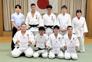 柔道部 全国高等学校総合体育大会柔道競技県予選 入賞