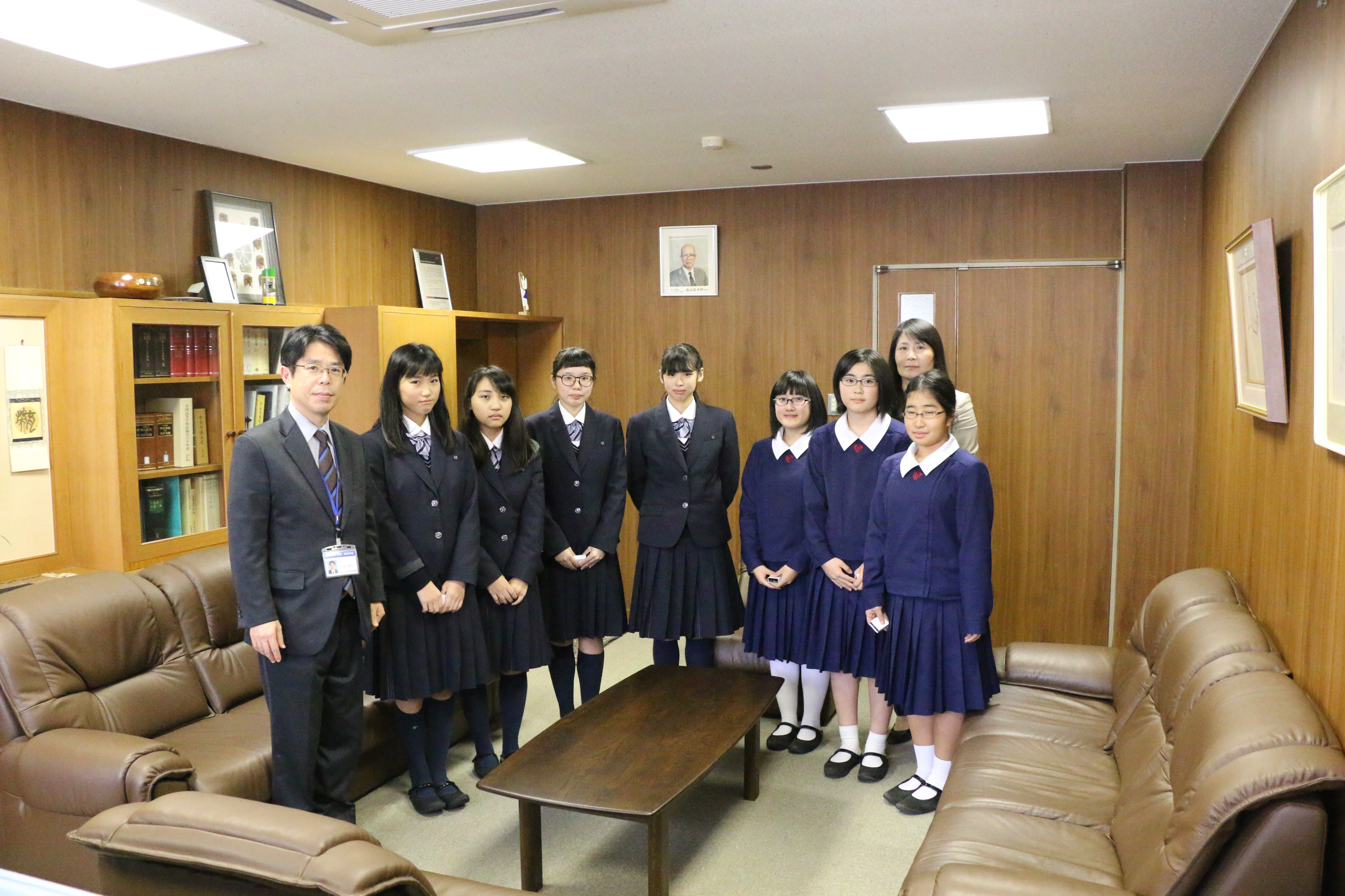 17 18生徒会 認証式 育英西中学校 高等学校