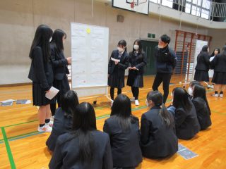 高3立命館コース　S.D.論文発表会（前半）