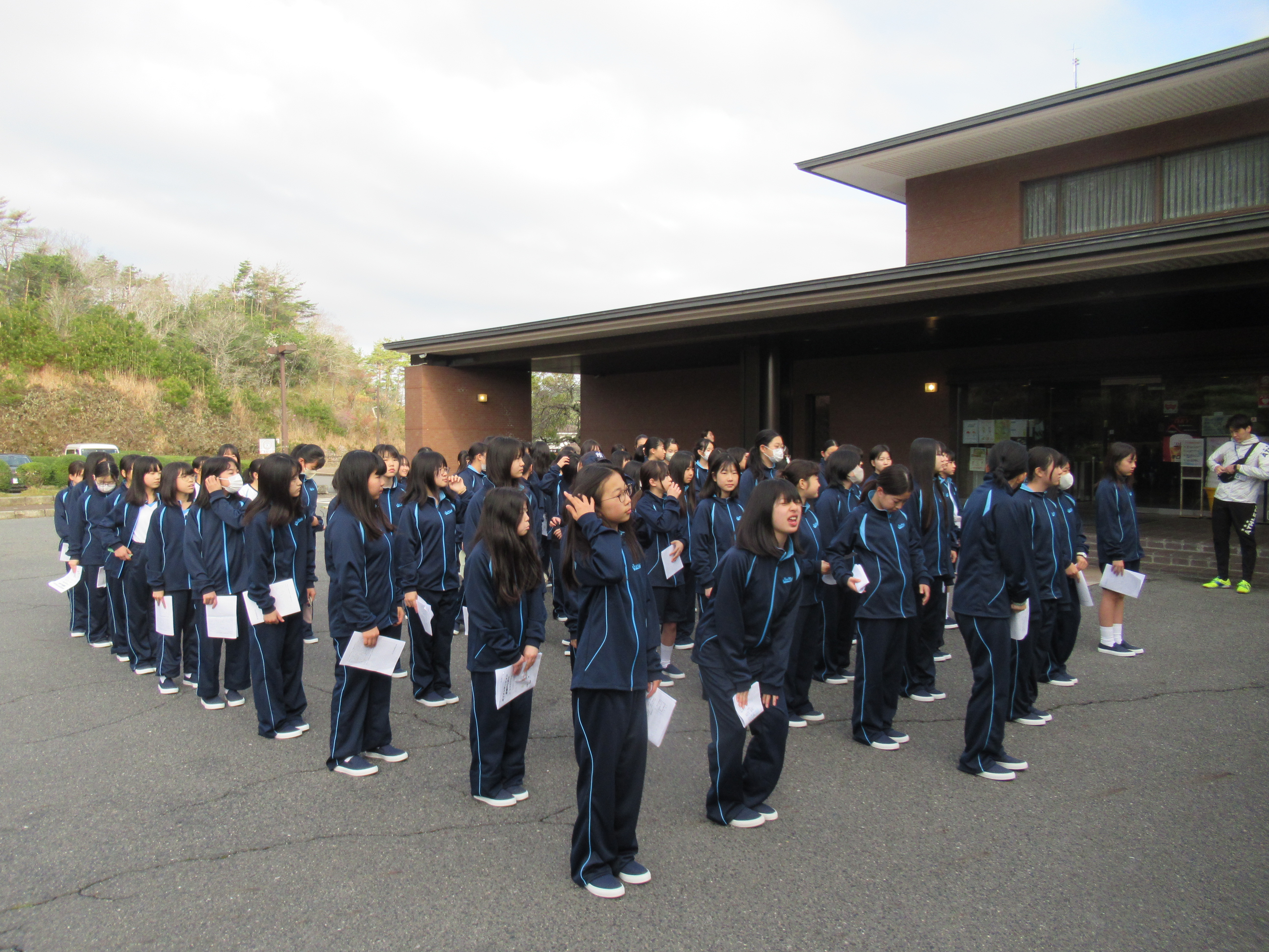 中学オリエンテーション合宿2日目 | 育英西中学校・高等学校