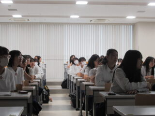 中学3年生 京都先端科学大学訪問