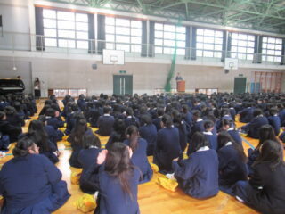 2学期終業式（2025年）