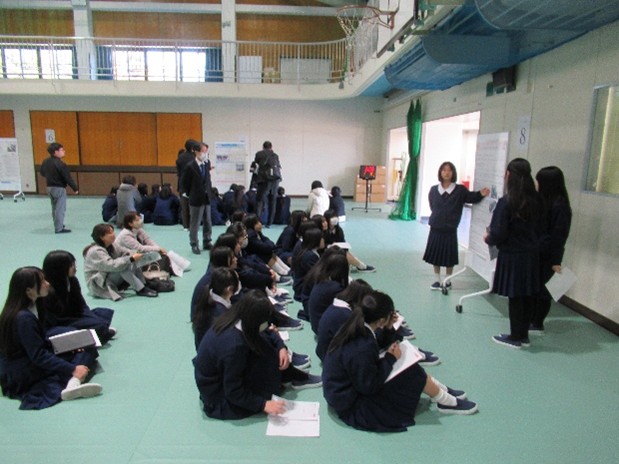 中1・中2合同Service as Action発表会 | 育英西中学校・高等学校